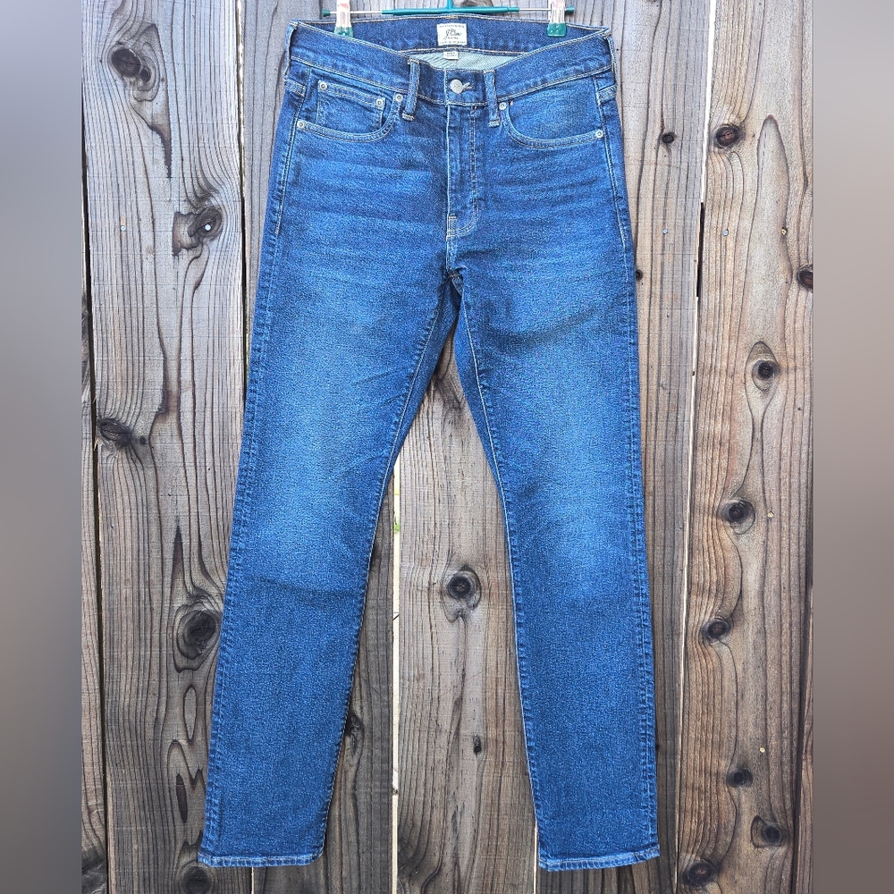 Classic Men's Blue Denim Jeans